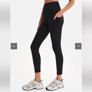 MATE the label Organic Stretch Midi Legging with Pockets